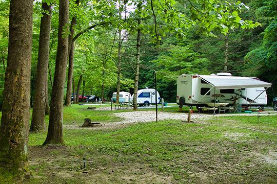 Campground Details - NATURAL BRIDGE STATE RESORT PARK, KY - Kentucky